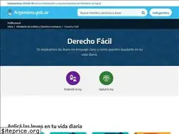 Sites similar to derechofacil.gob.ar