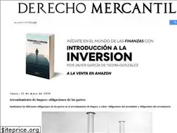 Sites similar to derechomercantil.info
