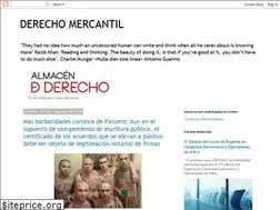 Sites similar to derechomercantilespana.blogspot.com
