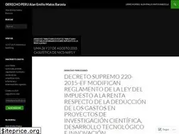 Sites similar to derechoperu.wordpress.com