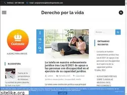 Sites similar to derechoporlavida.com