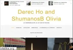 Sites similar to derechoshumanosbolivia.org