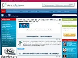 Sites similar to derechospedia.com