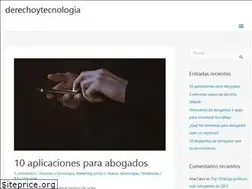 Sites similar to derechoytecnologia.com