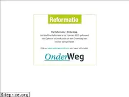 Sites similar to dereformatie.nl