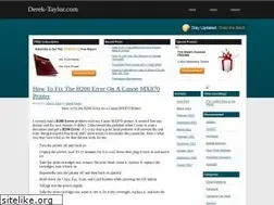 Sites similar to derek-taylor.com