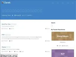Sites similar to derek520.com