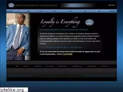 Sites similar to derekandersonfoundation.com