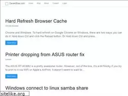 Sites similar to derekbliss.com