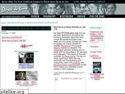 Sites similar to derekdelintfansite.com