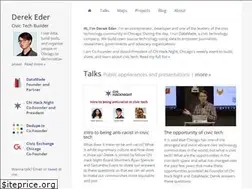 Sites similar to derekeder.com