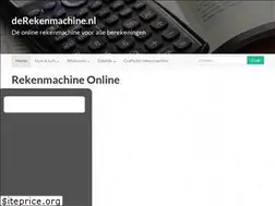 Sites similar to derekenmachine.nl
