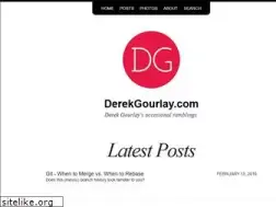 Sites similar to derekgourlay.com