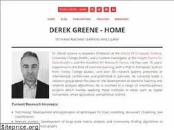 Sites similar to derekgreene.com
