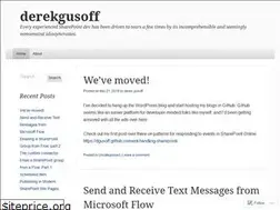 Sites similar to derekgusoff.wordpress.com