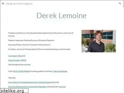 Sites similar to dereklemoine.com