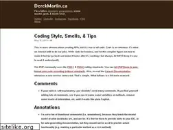 Sites similar to derekmartin.ca