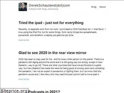 Sites similar to derekschauland.com