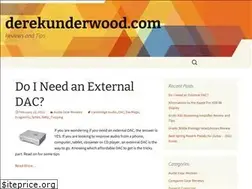 Sites similar to derekunderwood.com