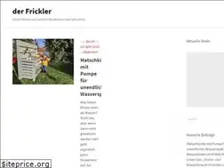 Sites similar to derfrickler.de