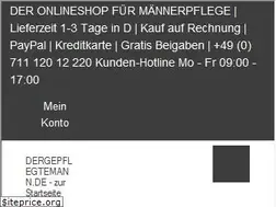 Sites similar to dergepflegtemann.de