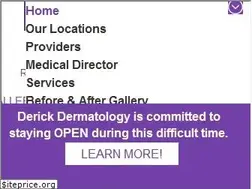 Sites similar to derickdermatology.com
