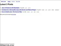 Sites similar to deriklima.com