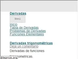 Sites similar to derivadas.es