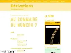 Sites similar to derivations.be