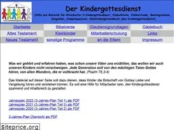 Sites similar to derkindergottesdienst.de