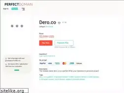 Sites similar to dero.co