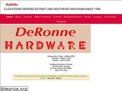 Sites similar to deronnehardware.com