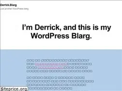 Sites similar to derrick.blog