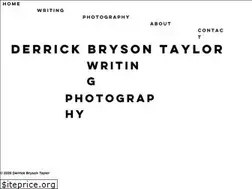 Sites similar to derrickbrysontaylor.com