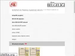 Sites similar to dersbelgeligi.com