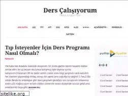 Sites similar to derscalisiyorum.com.tr