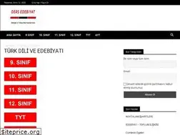 Sites similar to dersedebiyat.com