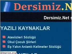 Sites similar to dersimiz.net