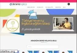 Sites similar to dersimizingilizce.com