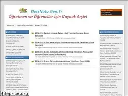 Sites similar to dersnotu.gen.tr
