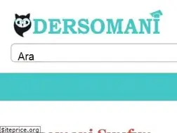 Sites similar to dersomani.com