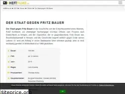 Sites similar to derstaatgegenfritzbauer.de