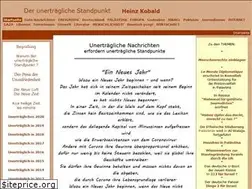 Sites similar to derunertraeglichestandpunkt.de
