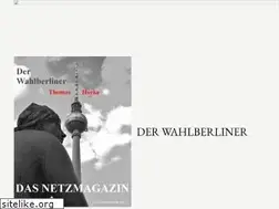 Sites similar to derwahlberliner.com