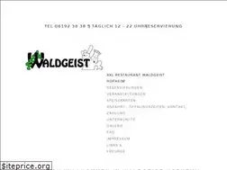 Sites similar to derwaldgeist.de