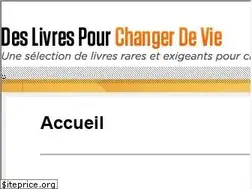 Sites similar to des-livres-pour-changer-de-vie.fr