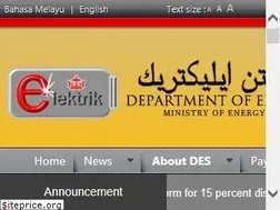 Sites similar to des.gov.bn