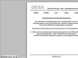 Sites similar to desa-ev.de