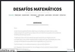 Sites similar to desafiosmatematicosparati.wordpress.com