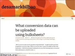 Sites similar to desamarkbilbao.wordpress.com